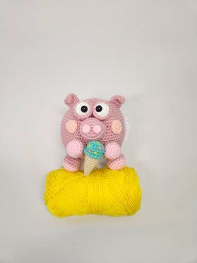 Häkelanleitung Amigurumi Schweinchen "Ophelia"