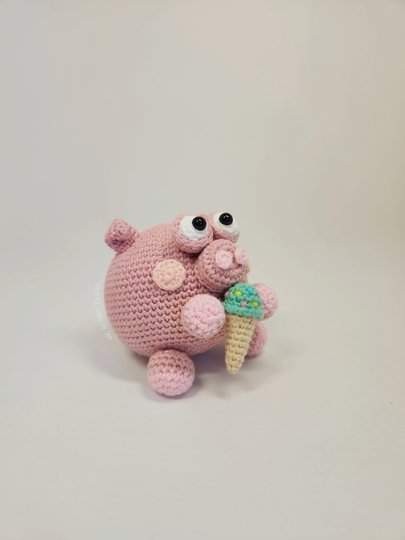 Häkelanleitung Amigurumi Schweinchen "Ophelia"