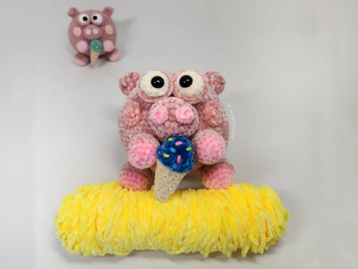 Häkelanleitung Amigurumi Schweinchen "Ophelia"