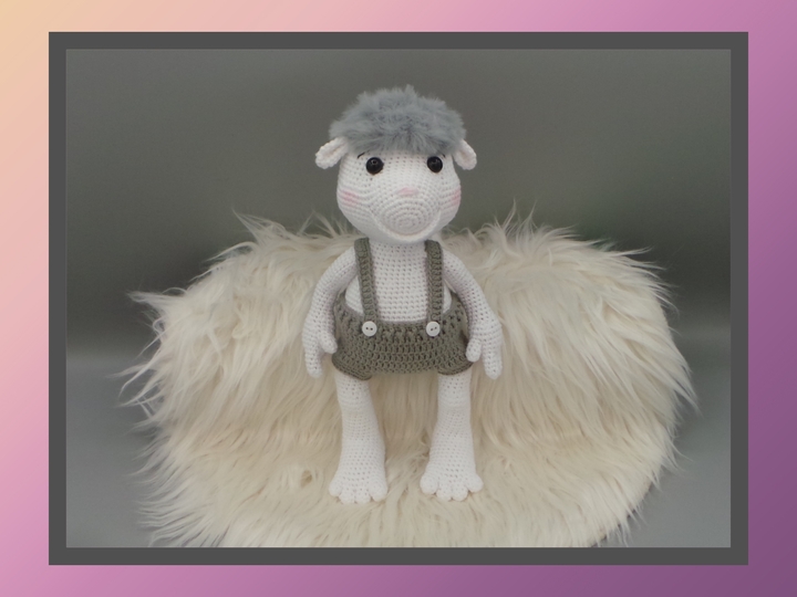 Häkelanleitung Freddy Fred, der freche Wollfreund
