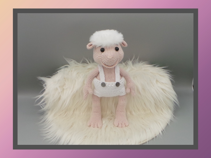 Häkelanleitung Freddy Fred, der freche Wollfreund