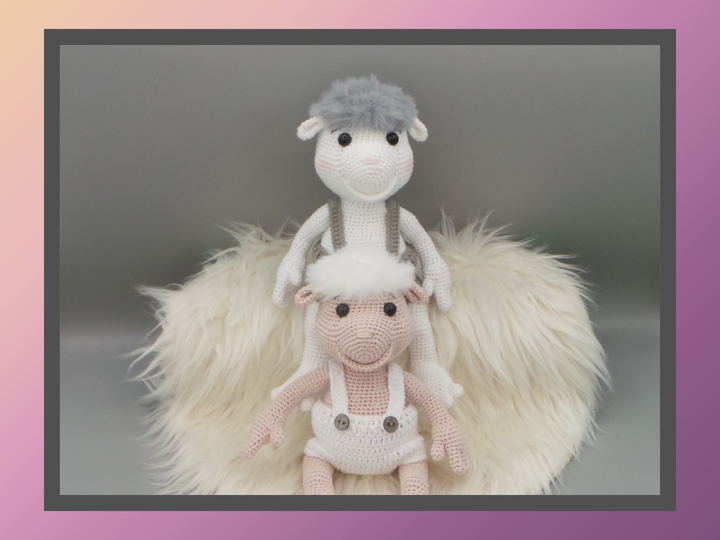 Häkelanleitung Freddy Fred, der freche Wollfreund