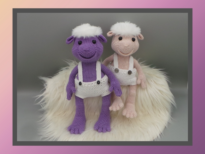 Häkelanleitung Freddy Fred, der freche Wollfreund