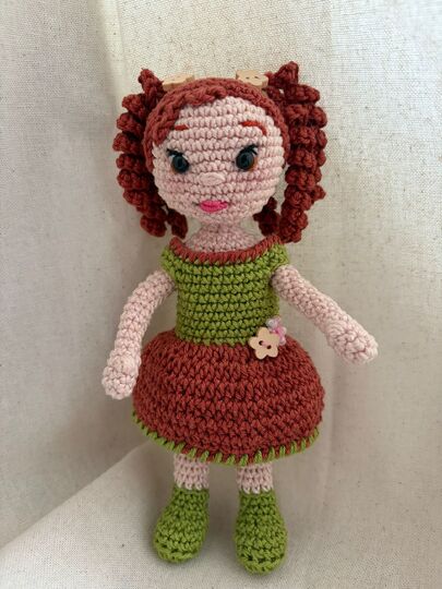 Häkelanleitung Blumenkind "Hazel"