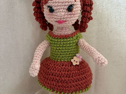 Häkelanleitung Blumenkind "Hazel"