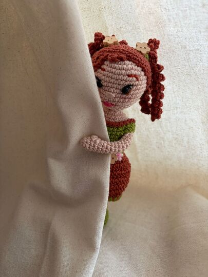 Häkelanleitung Blumenkind "Hazel"