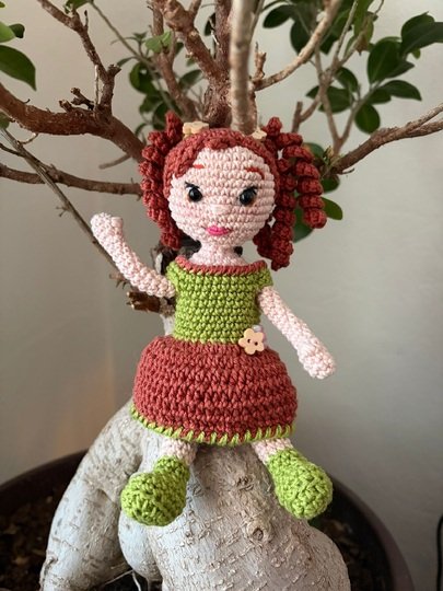 Häkelanleitung Blumenkind "Hazel"