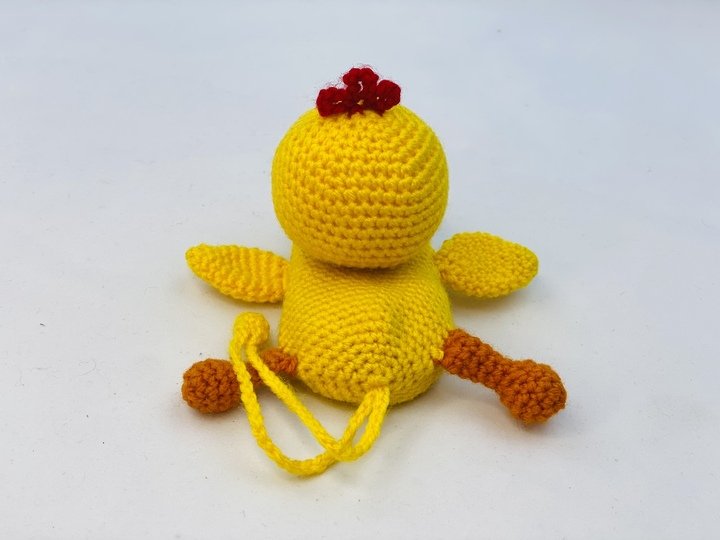 Crochet Chicken Key Cozy Pattern