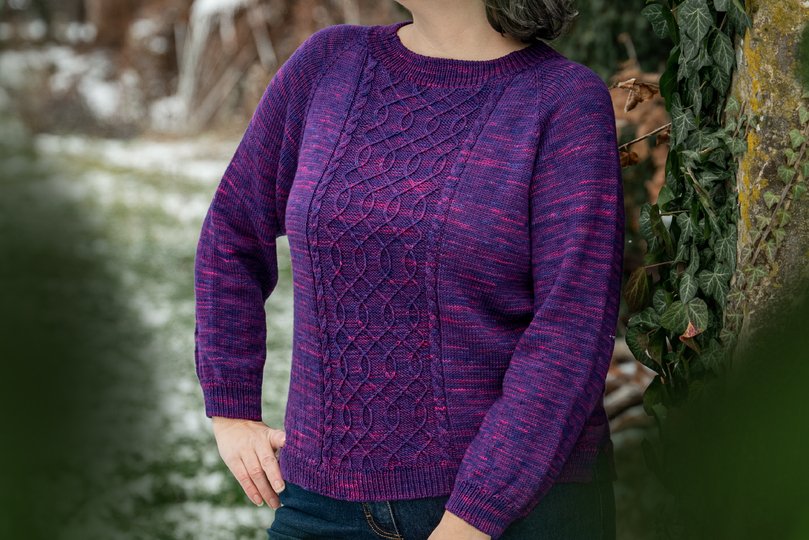 BE ROOTED Pullover Sweater 8 Größen (XXS-3XL) Nahtlos von oben