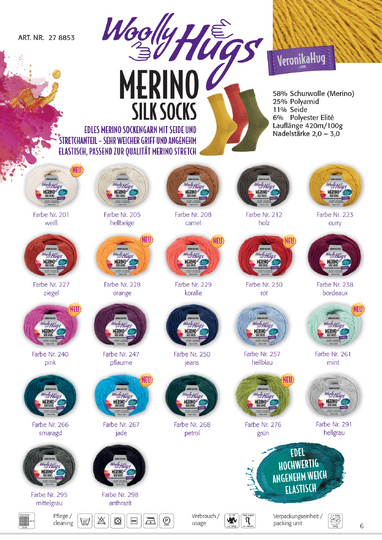 SCHAL GRETA, GESTRICKT