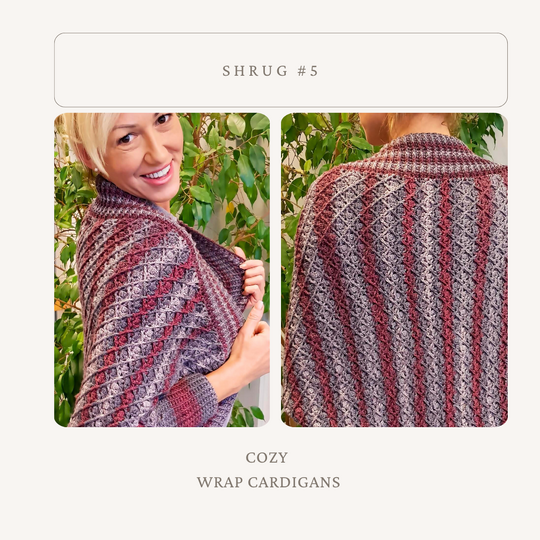 Crochet Pattern Bundle for Shrugs / Crochet Vests | Shrug Collection