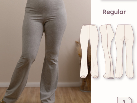 Flared pants – Regular 30–48