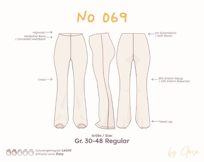 Schlaghose – Regular 30–48