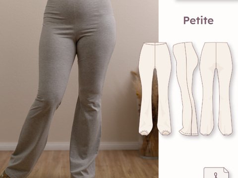 Flared pants – Petite 30–48