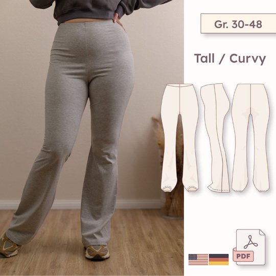 Flared pants – Tall / Curvy 30–48