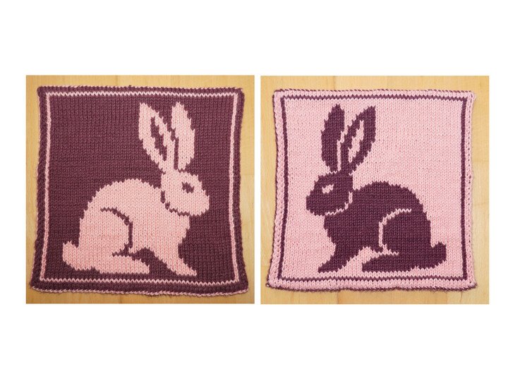 Doubleface Kleiner Hase