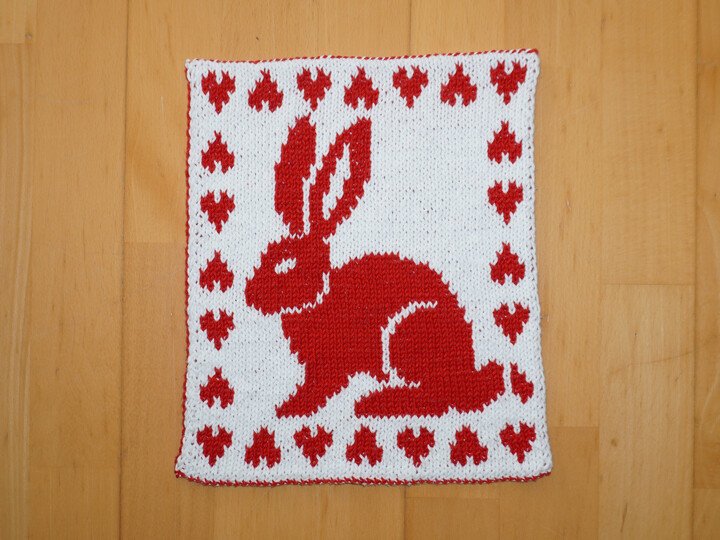 Doubleface Kleiner Hase