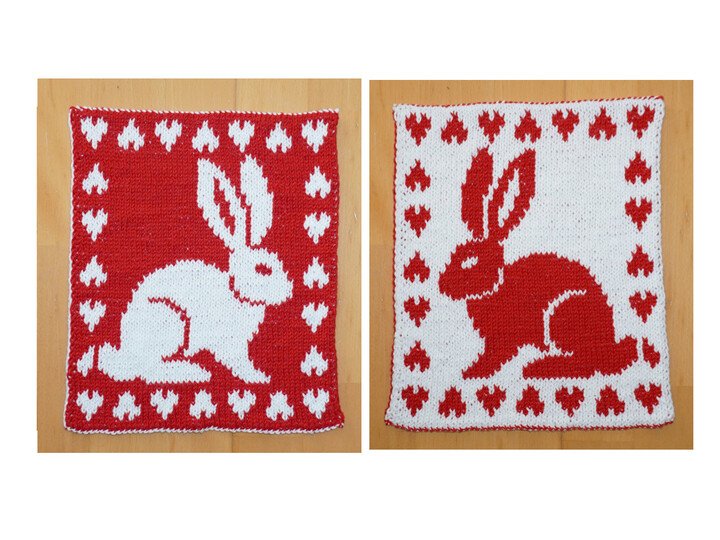 Doubleface Kleiner Hase