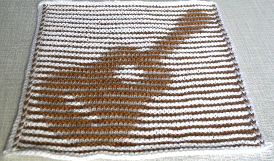 Musik - Gitarre Spüli in Schattenstricktechnik