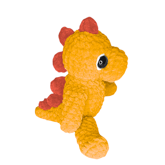Den kleinen Dino häkeln – ausführliche Amigurumi Häkelanleitung (PDF)