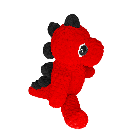 Den kleinen Dino häkeln – ausführliche Amigurumi Häkelanleitung (PDF)