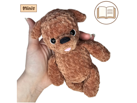 Den kleinen Hund häkeln – ausführliche Amigurumi Häkelanleitung (PDF)