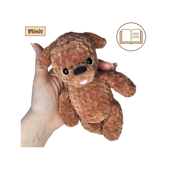 Den kleinen Hund häkeln – ausführliche Amigurumi Häkelanleitung (PDF)