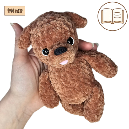 Den kleinen Hund häkeln – ausführliche Amigurumi Häkelanleitung (PDF)