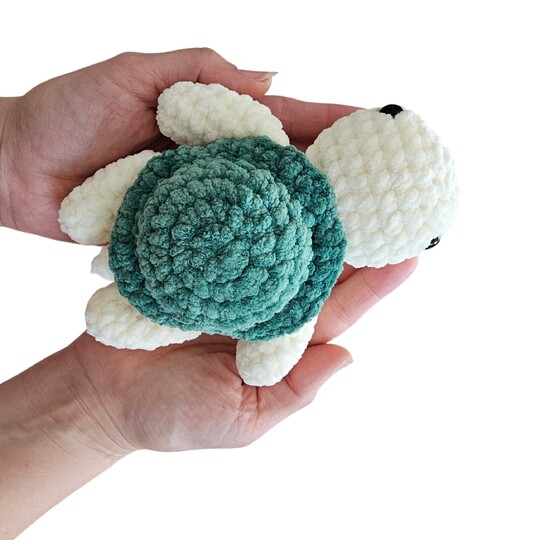 Die kleine Schildkröte häkeln – ausführliche Amigurumi Häkelanleitung (PDF)