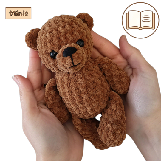 Mini Tiere häkeln – Amigurumi Bundle Häkelanleitung PDF Deutsch – 6 süße Ku