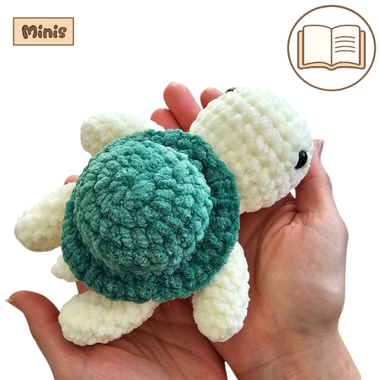 Mini Tiere häkeln – Amigurumi Bundle Häkelanleitung PDF Deutsch – 6 süße Ku