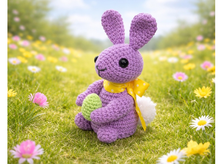 Häkelanleitung Häschen Trio