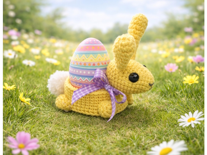 Häkelanleitung Häschen Trio