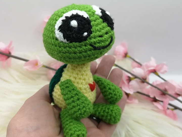 Schildkröte - einfache Amigurumi Häkelanleitung PDF - von NiggyArts