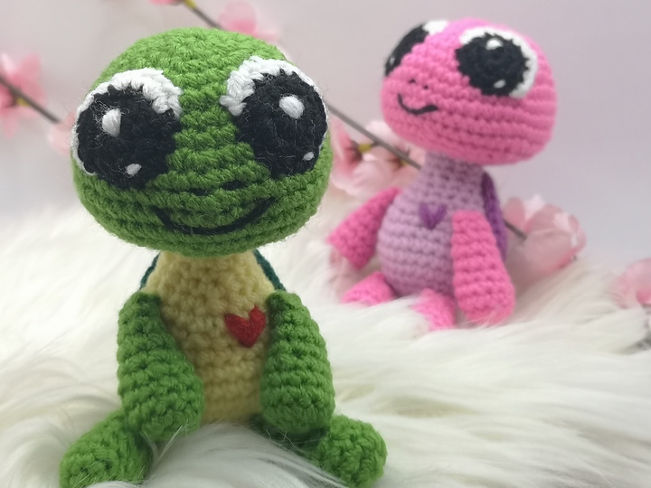 Turtle - easy Amigurumi crochet pattern by NiggyArts
