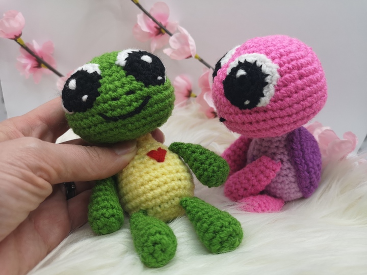 Turtle - easy Amigurumi crochet pattern by NiggyArts