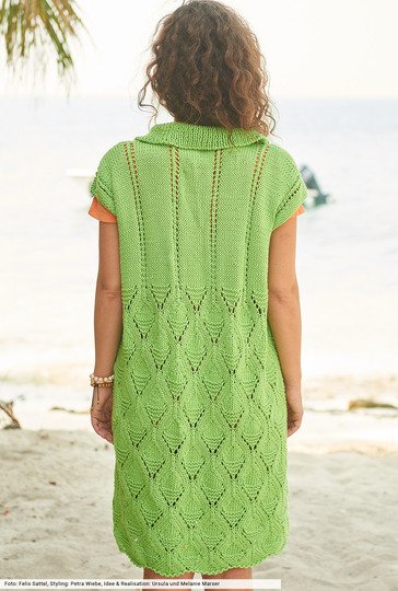 Kleid mit Polokragen