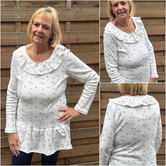 E-Book Schnittmuster Bea Rippshirt Gr. 30 bis 54