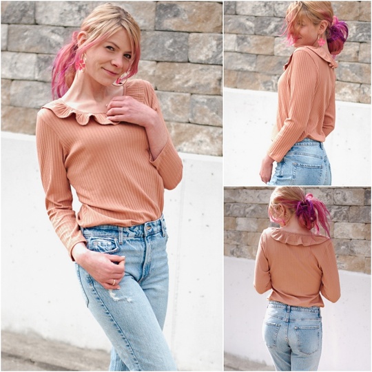 E-Book Schnittmuster Bea Rippshirt Gr. 30 bis 54