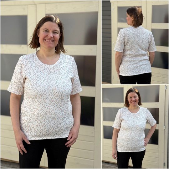 E-Book Schnittmuster Bea Rippshirt Gr. 30 bis 54