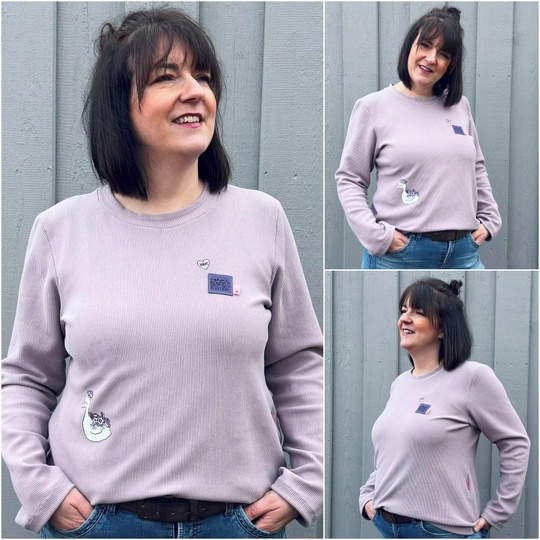 E-Book Schnittmuster Bea Rippshirt Gr. 30 bis 54