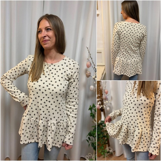 E-Book Schnittmuster Bea Rippshirt Gr. 30 bis 54