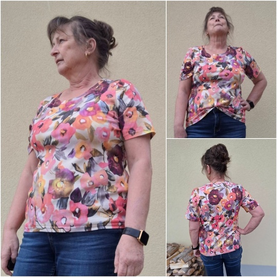 E-Book Schnittmuster Bea Rippshirt Gr. 30 bis 54