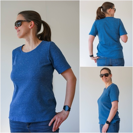 E-Book Schnittmuster Bea Rippshirt Gr. 30 bis 54