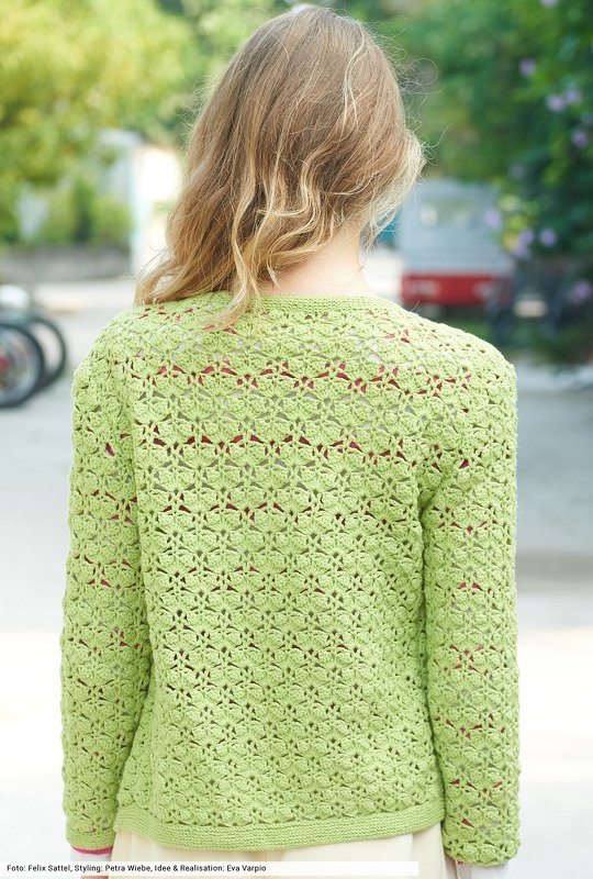 Gehäkelte Jacke - Bild 5