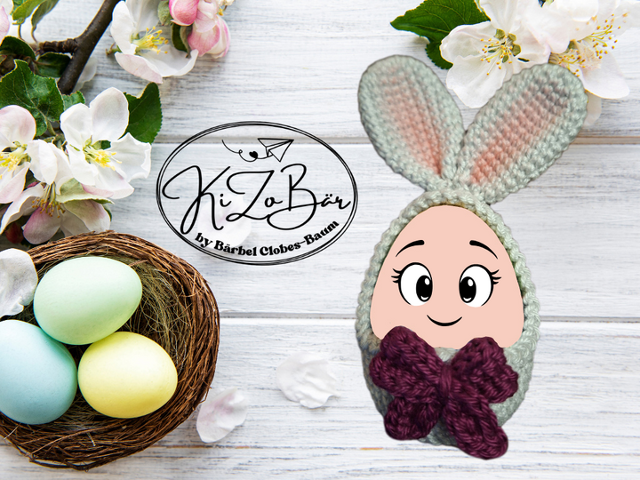 Eier-Hasi - Häkelanleitung für eine niedliche Hülle für Schoko-/Ostereier
