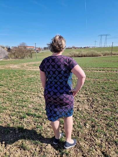 Schnittmuster Wickelkleid Rand und Band Gr. 32 - 62 Damen