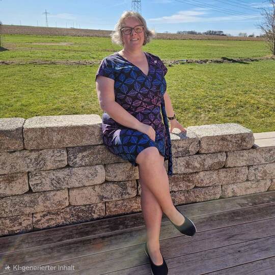 Schnittmuster Wickelkleid Rand und Band Gr. 32 - 62 Damen