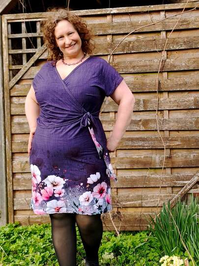 Schnittmuster Wickelkleid Rand und Band Gr. 32 - 62 Damen