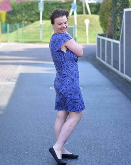 Schnittmuster Wickelkleid Rand und Band Gr. 32 - 62 Damen